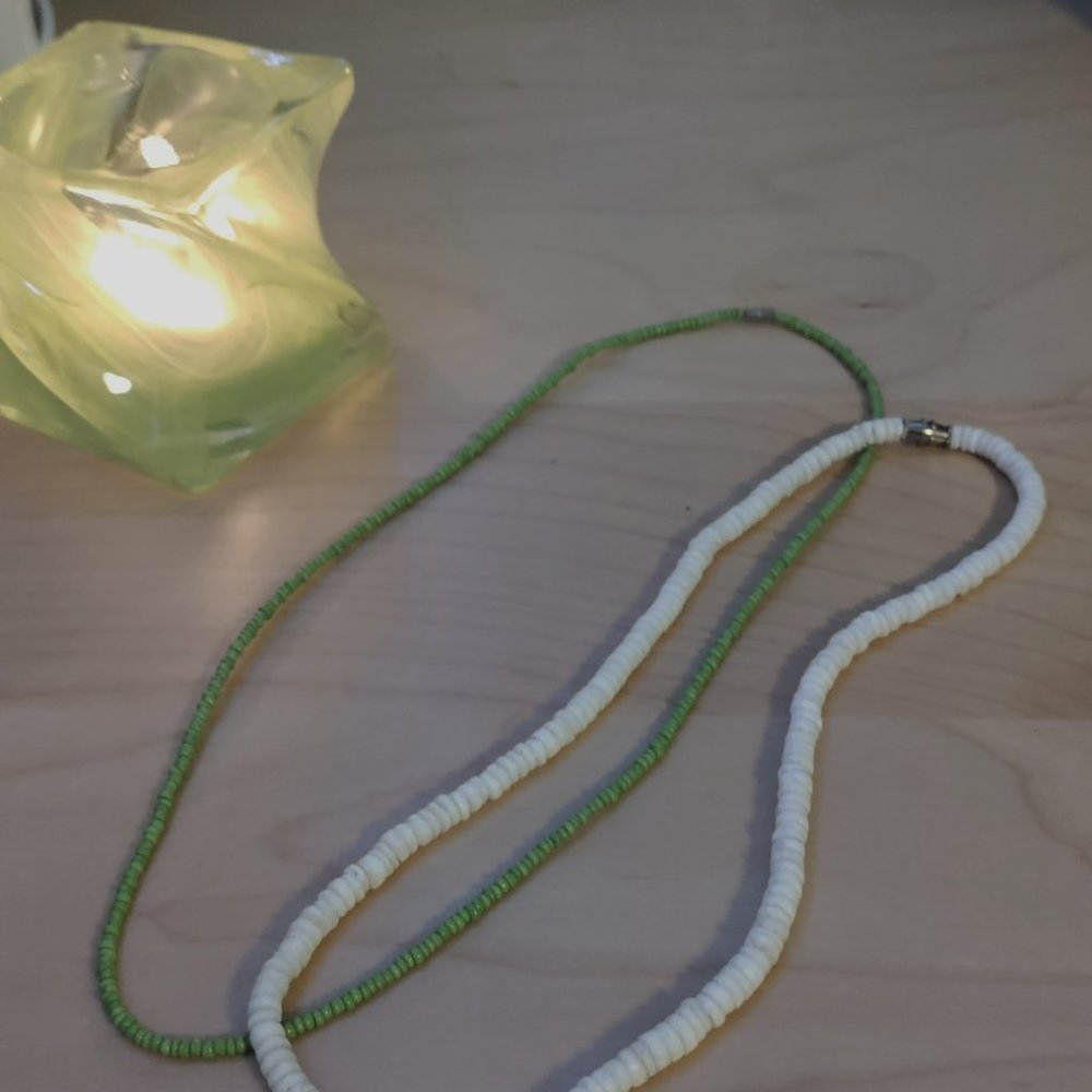 Beaded necklaces (2pack)